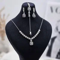 نیم سرویس نقره شامل دستبند گردنبند گوشواره کدrz019
