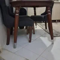 میزنهارخوری ۴نفره چوب گردو