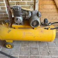 پمپ باد ۱۵۰ لیتری تک سیلندر در حد نو کمپرسور باد