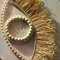 دستسازه های رافیا|لوستر و چراغ آویز|قم, سراجه (۱۵ خرداد)|دیوار