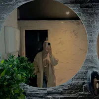 آینه گرد ژیپو|آینه|ایلام, |دیوار