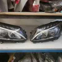 چراغ بنز c استوک  درب و گلگیر راننده بنز E فابریک