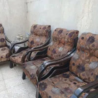مبل چوب 8 نفره|مبلمان خانگی و میز عسلی|اصفهان, دارک|دیوار
