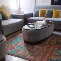 مبل استقبال 8نفره تختخوابشو دونفره