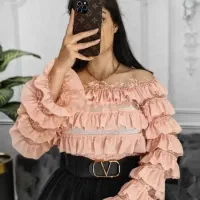 شومیز نو نو بوتیکی فروش یکجا دونه ای ۵۰۰ تومن