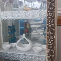 بوفه رنگ استخانی وسفید|بوفه، ویترین، کنسول|خرمشهر, |دیوار