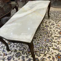 میز جلو مبلی آنتیک سنگ مرمر
