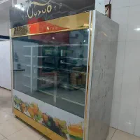 فریزر تمام استیل داخل و بیرون ویترینی