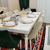 میزناهارخوری ۸نفره،کنسول،میز تلویزیون،جلومبلی|میز و صندلی غذاخوری|اصفهان, پروین|دیوار