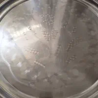 سینی قدیمی استیل