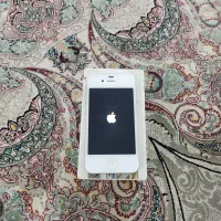 ایفون 4s سفید با کارتن iphone 4s
