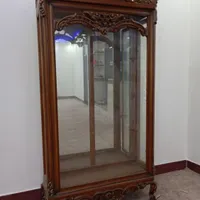 بوفه بزرگ چوبی|بوفه، ویترین، کنسول|اردبیل, |دیوار