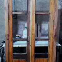 درب سنتی چوبی قدیمی