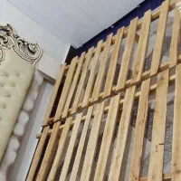 تخت خواب دونفره با دوتا پاتختی