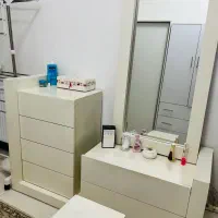 سرویس خواب کامل دو نفره|تخت و سرویس خواب|اندیشه, اندیشه فاز ۱|دیوار