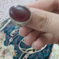 انگشتر عقیق رکاب فیلی دو مهر|جواهرات|قرچک, مهدیه|دیوار