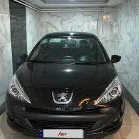 پژو ۲۰۷ اتوماتیک پانوراما TU5 پلاس مشکی