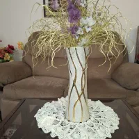 گل وگلدان سالم وتمیز