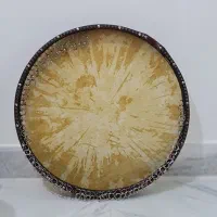 دف حبیبی مدل خورشیدی طرح پوست