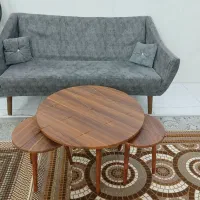 مبل ۷ نفره همراه عسلی