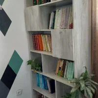 کتابخانه|کتابخانه، شلف، قفسه‌های دیواری|شیراز, زیباشهر|دیوار