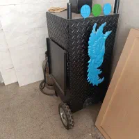 چرخ روروک سالم.  وی دستگاه بلال پز. برای فروش
