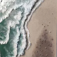 ساحل|تابلو، نقاشی، عکس|کرج, شهرک اوج|دیوار