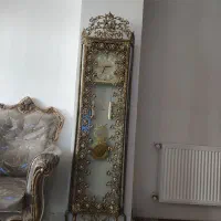 ساعت ایستاده برنجی