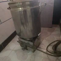 سماور 50 لیتری گازی استیل|سماور، چای‌ساز، قهوه‌ساز|کرمان, |دیوار