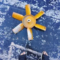 پروانه فلزی فن هواکش