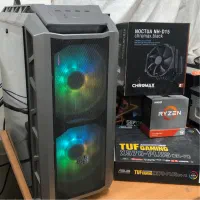 باندل قطعات شامل کیس، پاور، کولر پردازنده، هاب