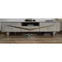 میزتلویزیون رنگ کرم