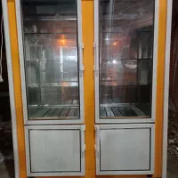 یخچال ویترینی ۱/۵ متری ۴ درب