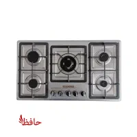 گاز صفحه استیل و شیشه و هود لمسی