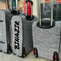 چمدان ایرانی پلو دسته جلیغه ای+کاور(تولیدی بینظیر)|کیف، کفش، کمربند|اصفهان, تخت فولاد|دیوار