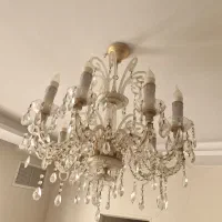 یک جفت لوستر کاملا سالم با لامپهاش|لوستر و چراغ آویز|تهران, فاطمی|دیوار