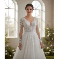 لباس عروس اروپایی