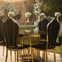 میز و صندلی تالار،تالاری مدل صدفی