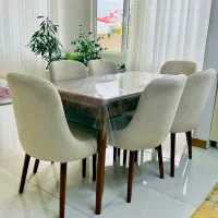 میز غذاخوری۶ نفره فقط ۶۸ تومن کاملاتمیزوسالم
