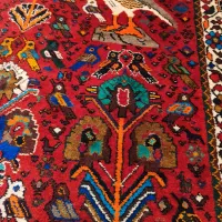 قالی محلی|فرش|شیراز, وزیرآباد|دیوار