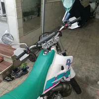 موتور یاماها 200 دو شاخ wr|موتورسیکلت|تهران, نازی‌آباد|دیوار