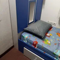 تخت خواب تک نفره|تخت و سرویس خواب|انبارآلوم, |دیوار