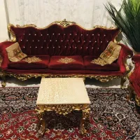 مبلمان ۹ نفره و میز پذیرایی و میز عسلی|مبلمان خانگی و میز عسلی|تهران, مطهری|دیوار
