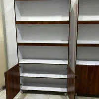 کتابخانه|کتابخانه، شلف، قفسه‌های دیواری|رشت, حاجی آباد|دیوار