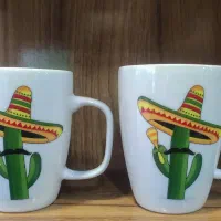 ماگ لیوان سرامیکی کاکتوس