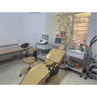 صندلی طرح برقی و تابوره و تخت معاینه