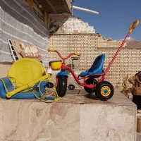 سه عدد میز چرخ تاب