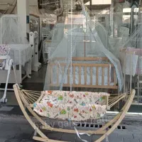 گهواره سنتی مدل اطمینانdتخت کنار مادر مدل اطمینانd