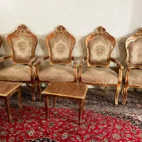 مبل سلطنتی هفت نفره|مبلمان خانگی و میز عسلی|نیشابور, فردوس شمالی|دیوار