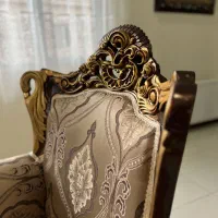 مبل ۹ نفره و مبل ۷ نفره استیل در حد نو